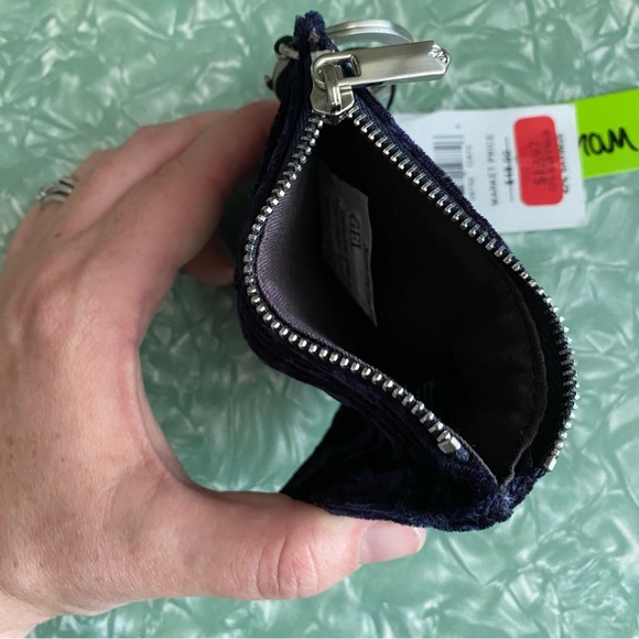 Sam Edelman Embroidered Floral Velvet Wallet - Picture 2 of 3